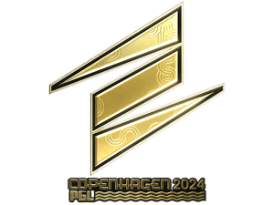 Sticker | ECSTATIC (Gold) | Copenhagen 2024