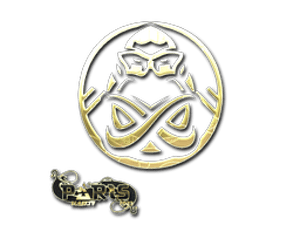 Sticker | ENCE (Gold) | Paris 2023