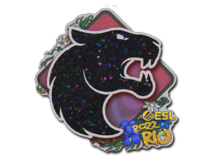Sticker | FURIA (Glitter) | Rio 2022