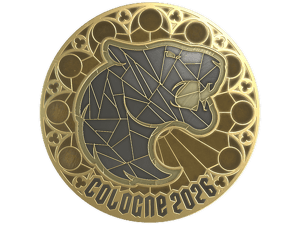 Sticker | FURIA (Gold) | Cologne 2026