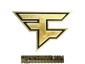 Sticker | FaZe Clan (Gold) | Copenhagen 2024