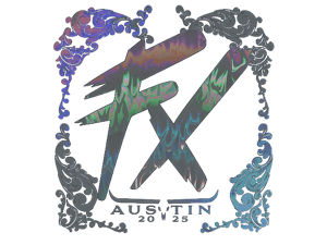 Sticker | Fluxo (Holo) | Austin 2025