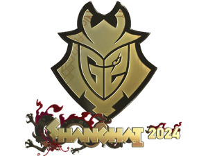 Sticker | G2 Esports (Gold) | Shanghai 2024