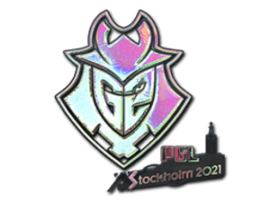 Sticker | G2 Esports (Holo) | Stockholm 2021