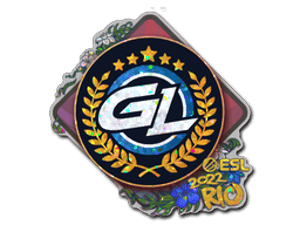 Sticker | GamerLegion (Glitter) | Rio 2022