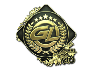 Sticker | GamerLegion (Gold) | Rio 2022