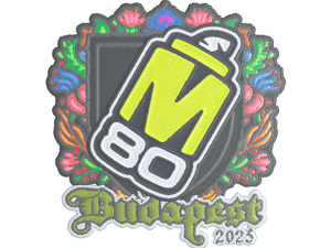 Sticker | M80 (Embroidered) | Budapest 2025