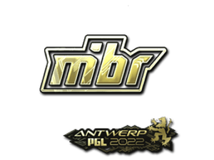 Sticker | MIBR (Gold) | Antwerp 2022