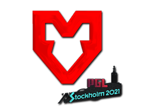 Sticker | MOUZ (Foil) | Stockholm 2021