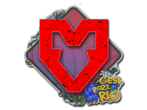 Sticker | MOUZ (Glitter) | Rio 2022