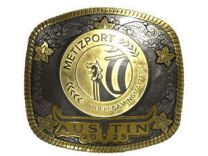 Sticker | Metizport (Gold) | Austin 2025