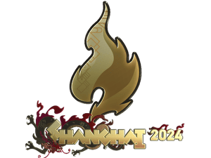 Sticker | Passion UA (Gold) | Shanghai 2024