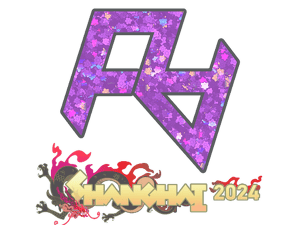 Sticker | Rare Atom (Glitter) | Shanghai 2024