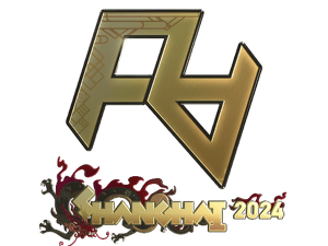 Sticker | Rare Atom (Gold) | Shanghai 2024