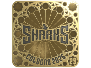 Sticker | Sharks Esports (Gold, Ranked) | Cologne 2026
