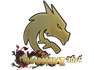 Sticker | Team Spirit (Gold) | Shanghai 2024