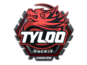 Sticker | Tyloo (Foil) | London 2018