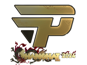 Sticker | paiN Gaming (Gold) | Shanghai 2024