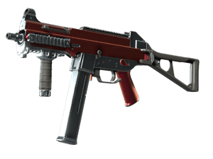 UMP-45 | Crimson Foil (Field-Tested)
