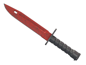 ★ Bayonet | Crimson Web (Minimal Wear)
