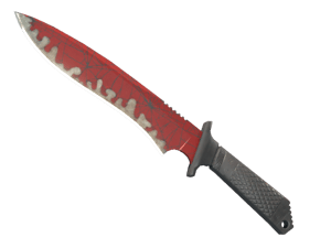 ★ Classic Knife | Crimson Web (Well-Worn)