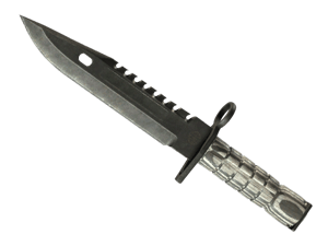 ★ M9 Bayonet | Black Laminate (Battle-Scarred)