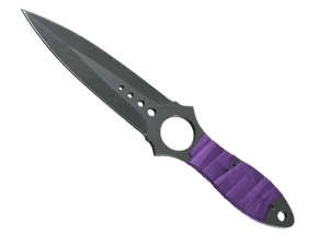 ★ Skeleton Knife | Ultraviolet (Well-Worn)