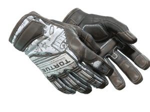 ★ Specialist Gloves | Blackbook (Battle-Scarred)