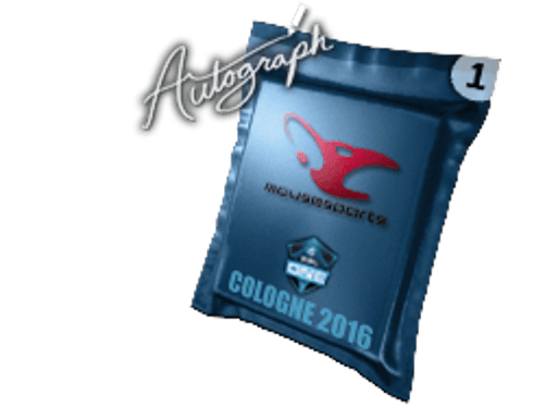 Autograph Capsule | mousesports | Cologne 2016