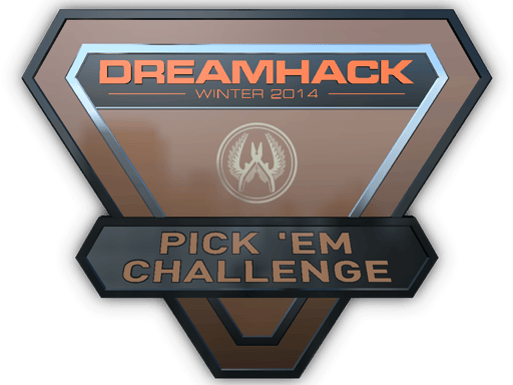 Bronze DreamHack 2014 Pick’Em Trophy