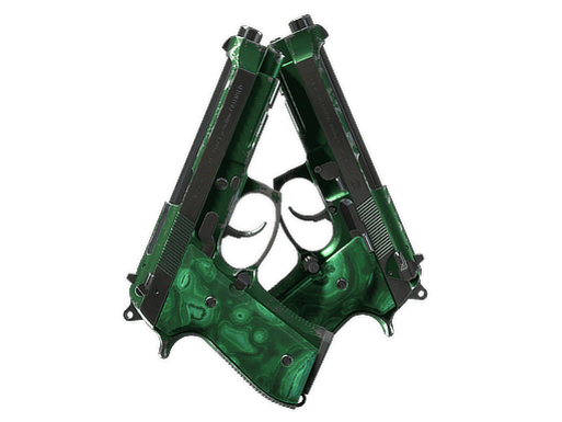 Dual Berettas | Polished Malachite