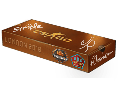 London 2018 Mirage Souvenir Package