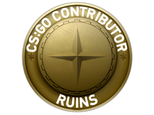 Ruins Map Coin