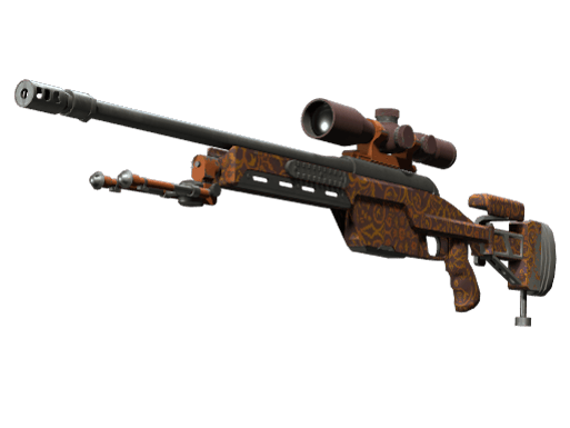 SSG 08 | Orange Filigree