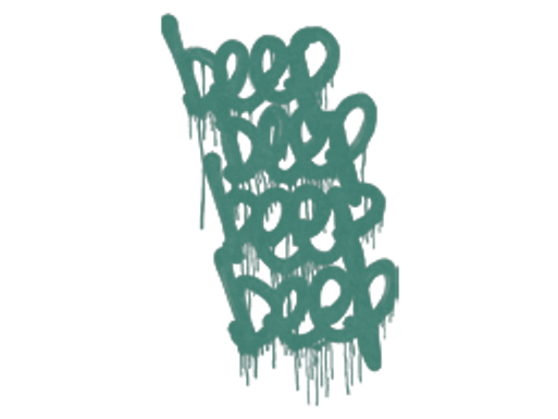 Sealed Graffiti | BEEP (Frog Green)