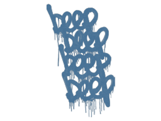 Sealed Graffiti | BEEP (Monarch Blue)