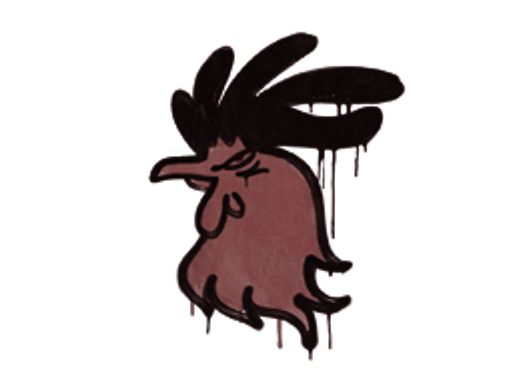 Sealed Graffiti | Cocky (Brick Red)