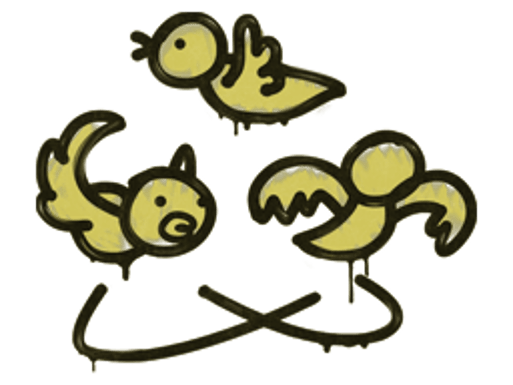 Sealed Graffiti | Dizzy (Tracer Yellow)