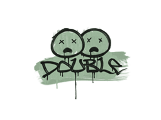 Sealed Graffiti | Double (Cash Green)