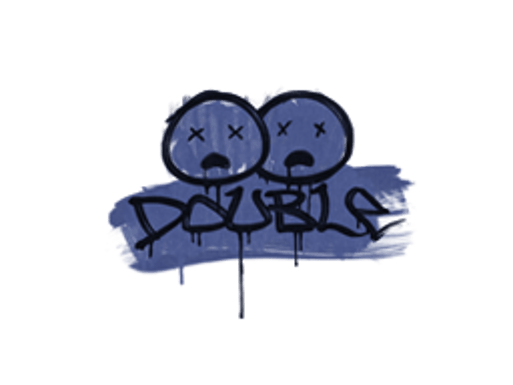 Sealed Graffiti | Double (SWAT Blue)