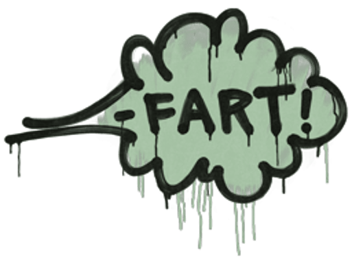 Sealed Graffiti | Fart (Cash Green)