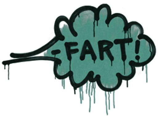 Sealed Graffiti | Fart (Frog Green)