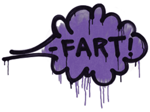 Sealed Graffiti | Fart (Monster Purple)