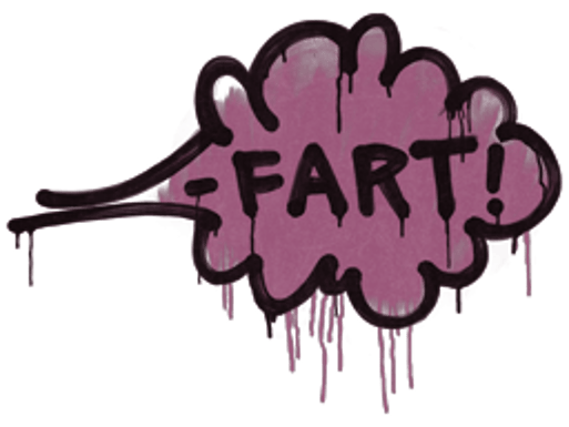 Sealed Graffiti | Fart (Princess Pink)