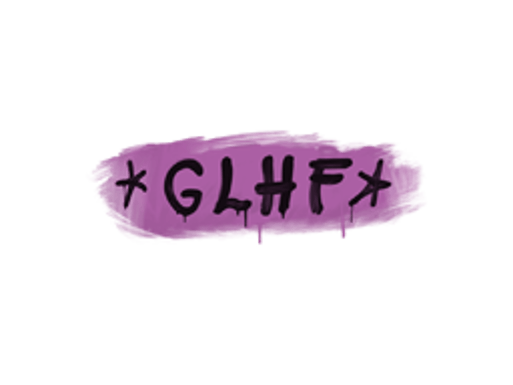 Sealed Graffiti | GLHF (Bazooka Pink)