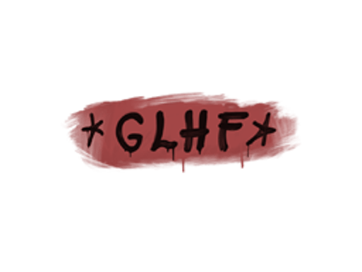 Sealed Graffiti | GLHF (Blood Red)