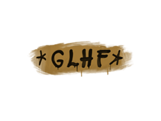 Sealed Graffiti | GLHF (Desert Amber)