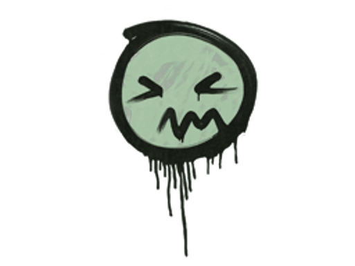 Sealed Graffiti | Grimace (Cash Green)