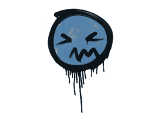 Sealed Graffiti | Grimace (Monarch Blue)