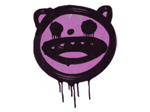 Sealed Graffiti | Happy Cat (Bazooka Pink)